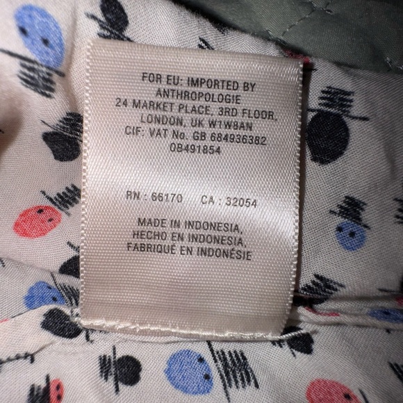 Anthropologie Maeve Womens Calia Pintuck Printed Tunic blouse. Size 6. EUC - Picture 12 of 12